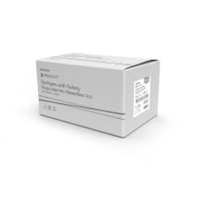 Standard Tuberculin Syringe with Needle 1mL 5/8" 25G NonSafety Thin Wall 1/Each