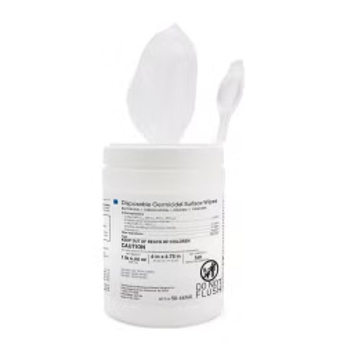 Germicide Wipe 6"x 6.75" 160 Cnt 12/Case