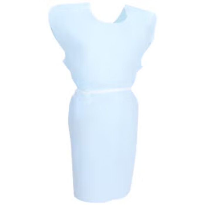 Gown, Exam Blue Adult Size 50/Case