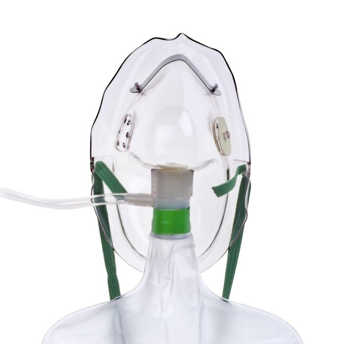 Non-Rebreather Oxygen Mask with Safety Vent, Adult 1/Each