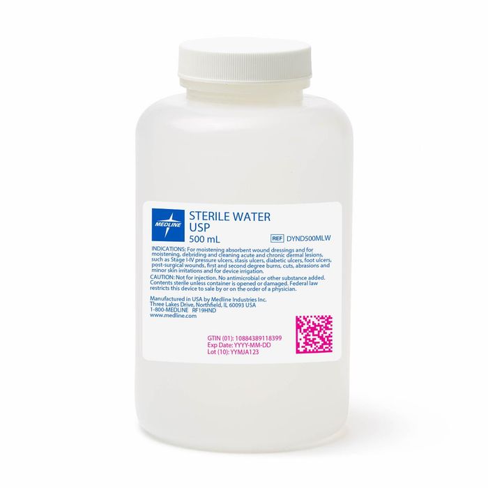 Sterile Water for Irrigation, USP, 110 mL Cup 48/case