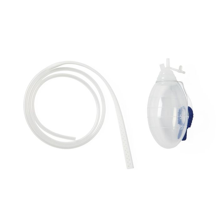 Silicone Reservoir Drain Kit Flat Tip Full Perforated 10/Case