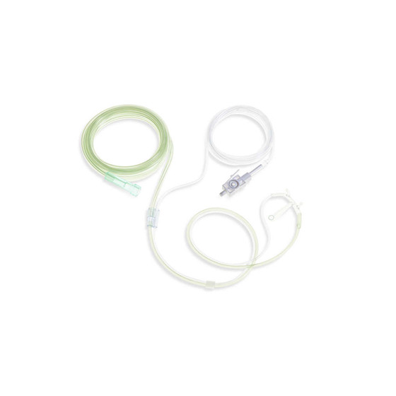 O2/ETCO2 Divided Oral/Nasal Cannula Adult 1/Each