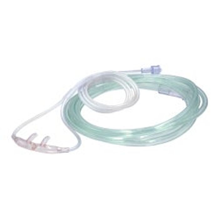 Divided SOFT Adult Capnograpy Cannula, Male Luer Style, 10' O2 and 10' CO2 25/Case