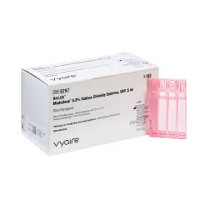 AirLife Modudose Sodium Chloride 0.9% Solution 5mL 100/Box