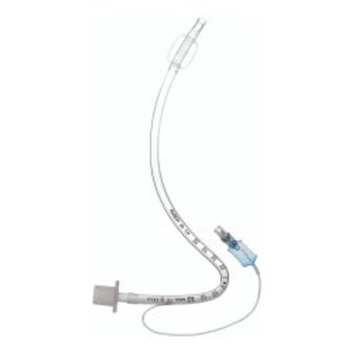 Cuffed Endotracheal Tube Rusch® AGT 380 mm Length Curved 7.5 mm Adult Murphy Eye 10/Box