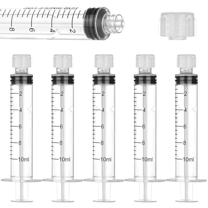 Syringe w/ Needle 10cc 1”x20g Luer Lock Tip 900/Case