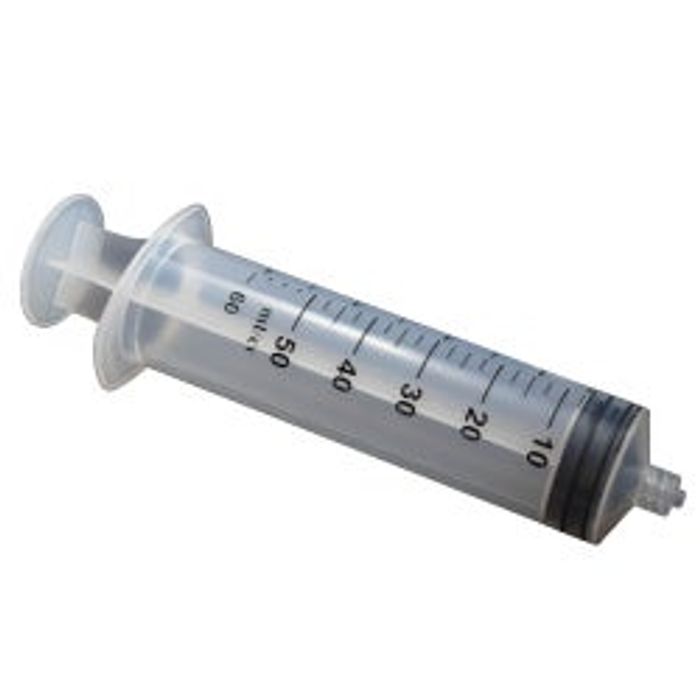 General Purpose Syringe Exel 50mL - 60mL Luer Lock Tip Without Safety 25/Box