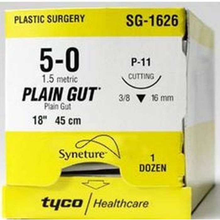 6-0 18" Gut Plain Und Mono Da G-1G-1 12/Box