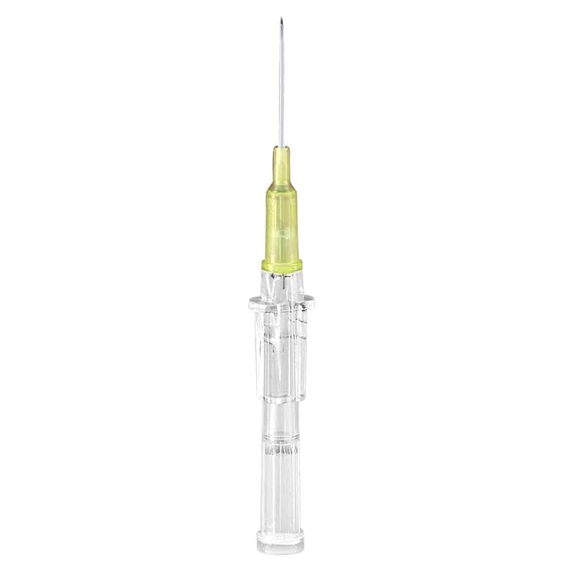 IV Catheter Push Button 24 Gauge .75" 50/Bx
