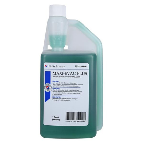 Maxi-Evac Evacuation System Cleaner Powder 32 oz 2Lb   1/EA