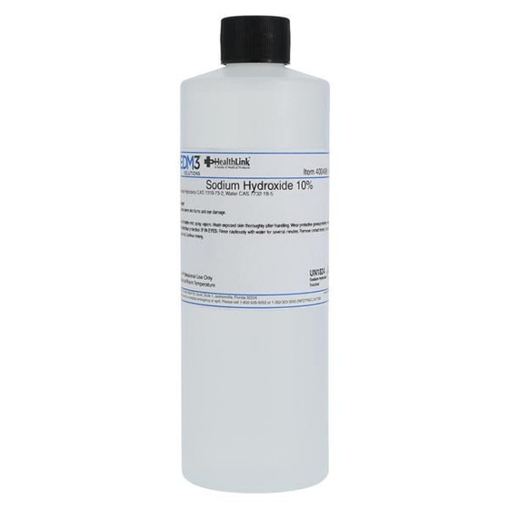 Sodium Hydroxide Reagent 10% 500mL 1/Bottle