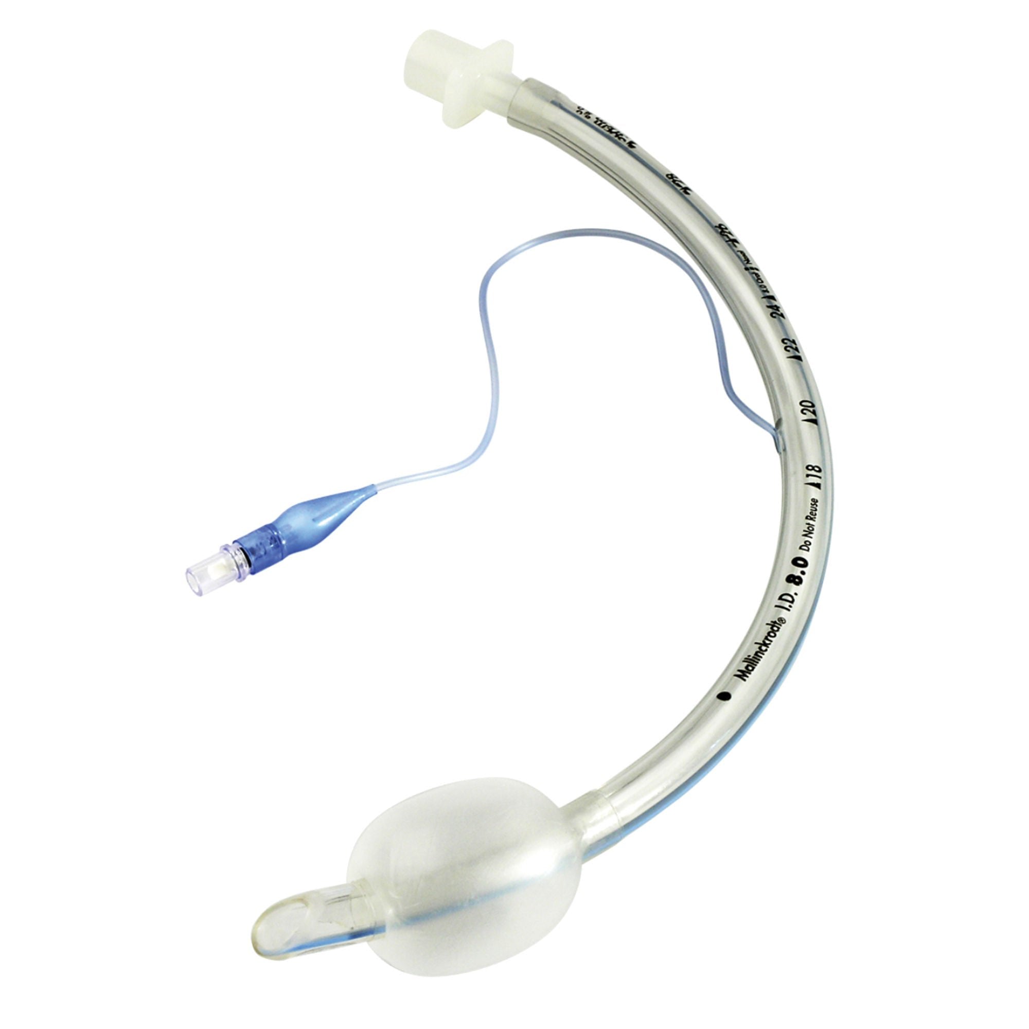 Cuffed Endotracheal Tube Lo-Pro® Curved 4.0 mm Pediatric Murphy Eye 10/Box