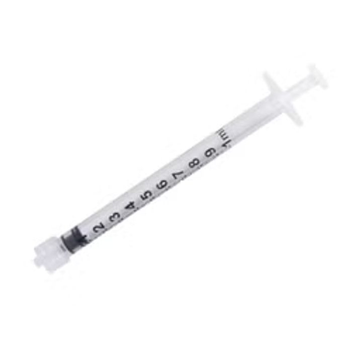 Luer Lock Syringe 1cc Low Dead Space 100/Box, 8 Boxes/Case