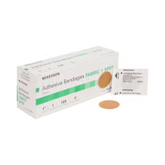 Pro-Advantage Spot Bandage 7/8" Tan, Sterile 100/Box