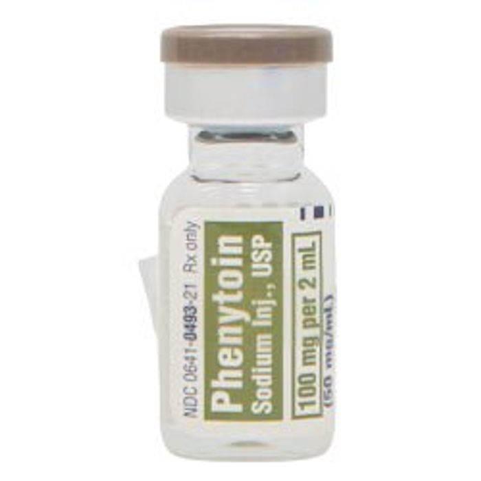 Phenytoin Sodium 50mg/mL 2mL 25/SDV-00641-0493-25