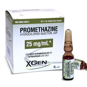 Promethazine HCL 25mg/mL 1mL 25/Amp-39822-5525-03