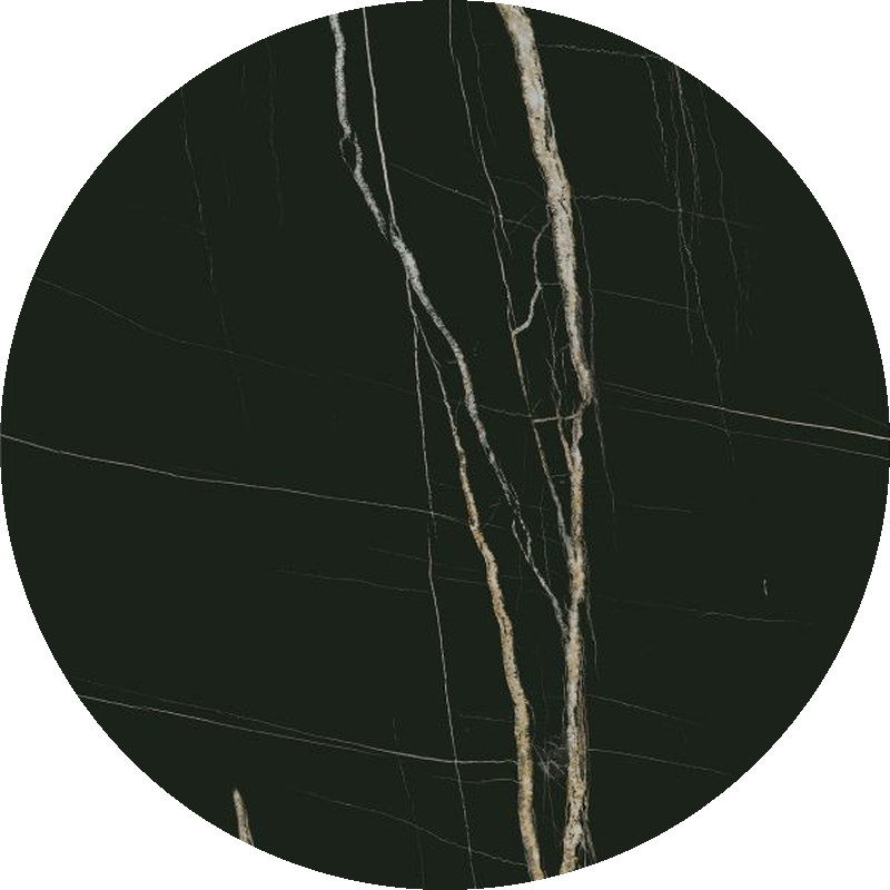 Nero Machino circular swatch