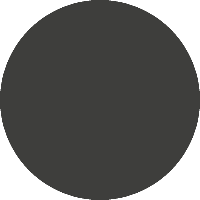 Anthracite circular swatch