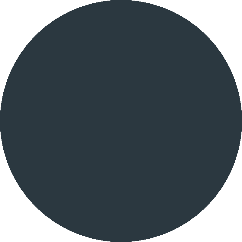 Deep Blue circular swatch