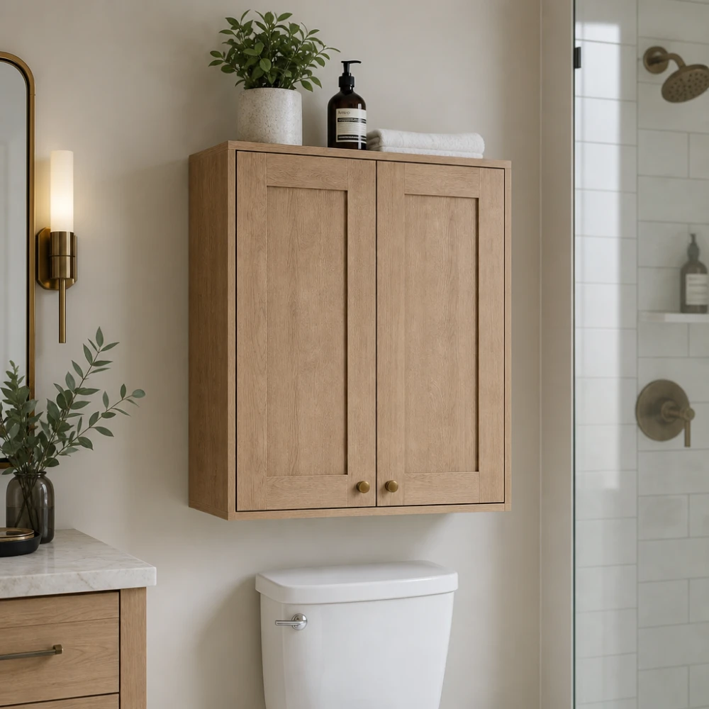 Hudson Shaker Floating Bathroom Wall Cabinet