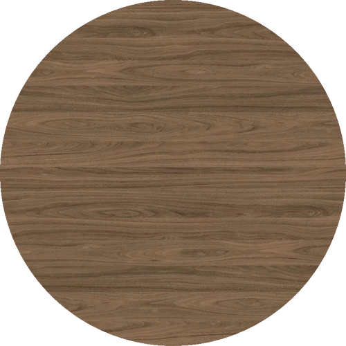 Natural Carini Walnut circular swatch