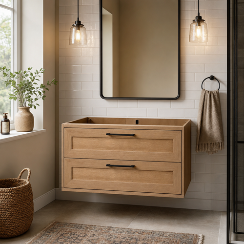 Hudson Shaker Floating Vanity