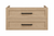 Hudson Shaker Floating Vanity Double Sink