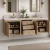 Hudson Shaker Floating Vanity Double Sink