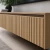 Amalfi Fluted Floating TV Stand