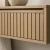 Amalfi Fluted Floating Nightstand