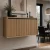 Amalfi Fluted Floating Bar Cabinet