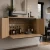 Amalfi Fluted Floating Bar Cabinet