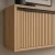 Amalfi Fluted Floating Bar Cabinet