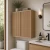 Amalfi Fluted Floating Bathroom Wall Cabinet
