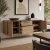 Milano Beveled Floating Sideboard