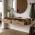 Milano Beveled Floating Entry Console