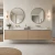 Corsica Floating Vanity Double Sink