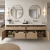 Corsica Floating Vanity Double Sink