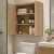 Corsica Floating Bathroom Wall Cabinet