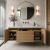Bergen Slatted Floating Vanity