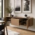 Bergen Slatted Floating Sideboard