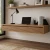 Bergen Slatted Floating Desk