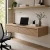 Bergen Slatted Floating Desk