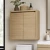 Bergen Slatted Floating Bathroom Wall Cabinet