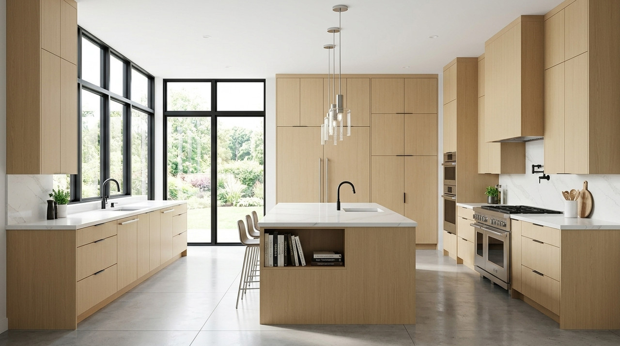 Natural Wood Tones rendering