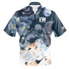Express Azure Blossom Bowling Jersey
