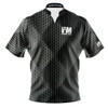 Express Black Argyle Metal Bowling Jersey
