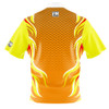 Signature Orange & Yellow Retro Flames Bowling Jersey
