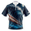 Express Patriotic Wave Bowling Jersey